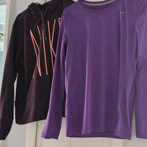Nike Hoodie & Long Sleeve Athletic Top